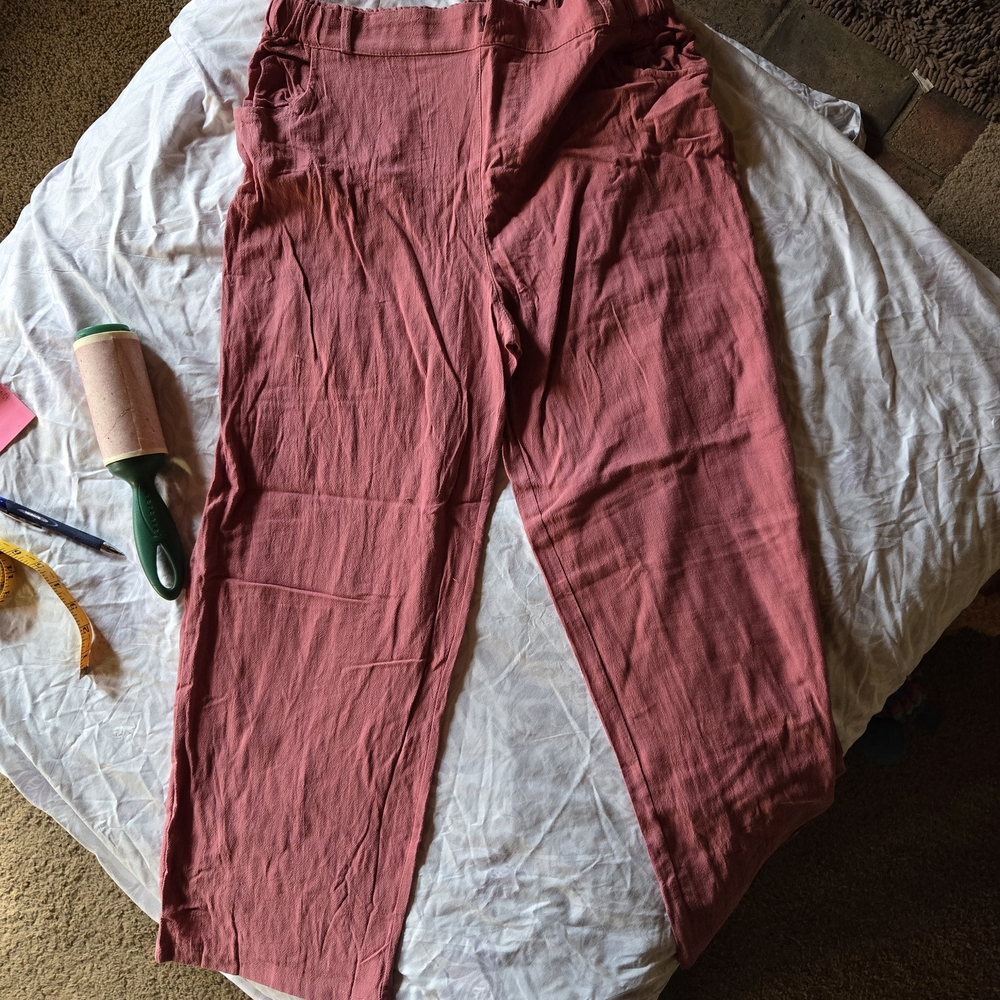 Casual Pink Pants